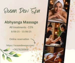 Read more about the article The Ancient Art of Abhyanga Massage Comes Alive at Ocean Dew Spa in Goa