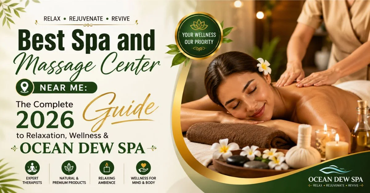 You are currently viewing Best Spa and Massage Center Near Me: The Complete 2026 Guide to Relaxation, Wellness & Ocean Dew Spa