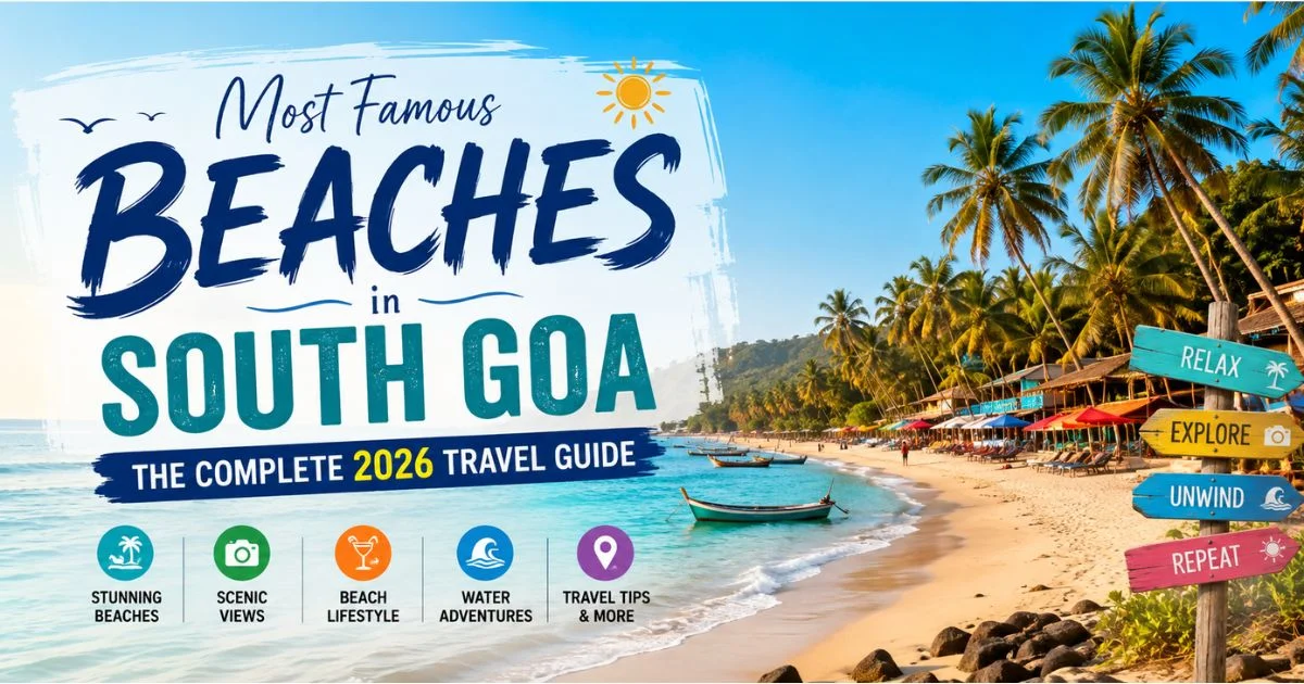 You are currently viewing Most Famous Beaches in South Goa: The Complete 2026 Travel Guide